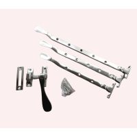Ergonomic Brass Casement Window Handles Crank Style, High-Quality Window Operators for Tilt Turn Casement Windows, Corrosion-Resistant Locking Handles for Security